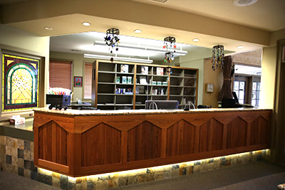 front desk